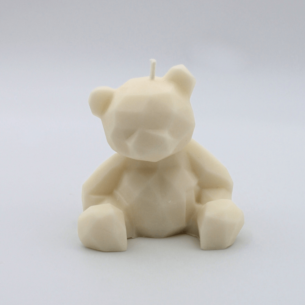 Geometric teddy bear