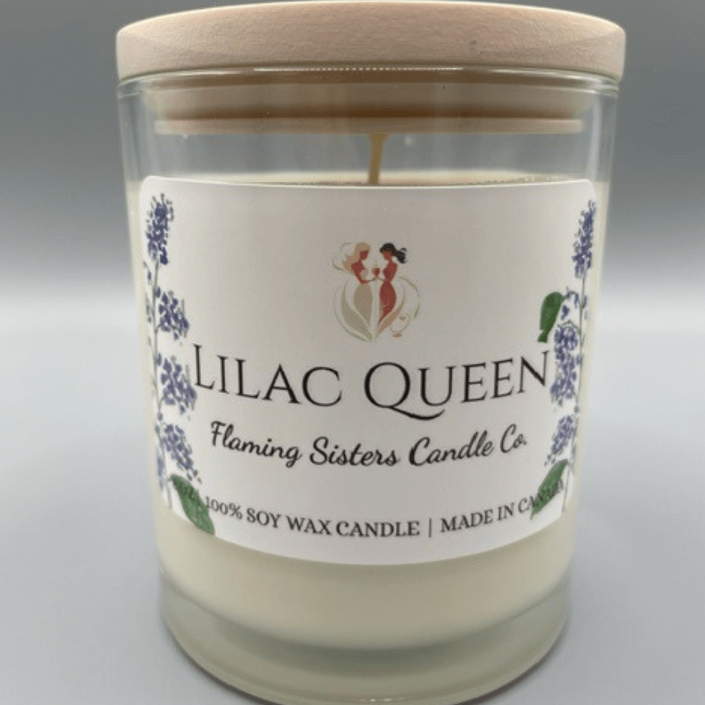 Scented Candle - Lilac Queen - 8 oz