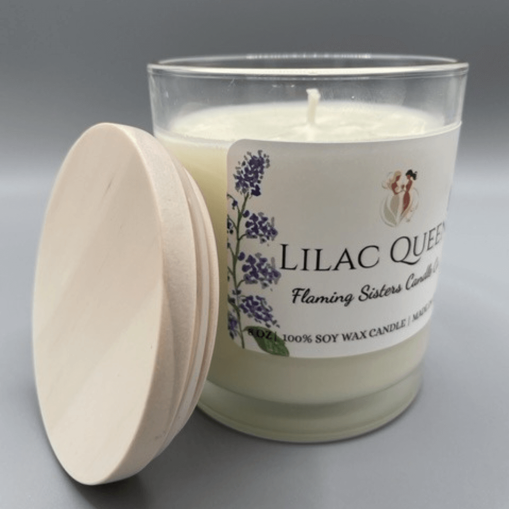 Scented Candle - Lilac Queen - 8 oz