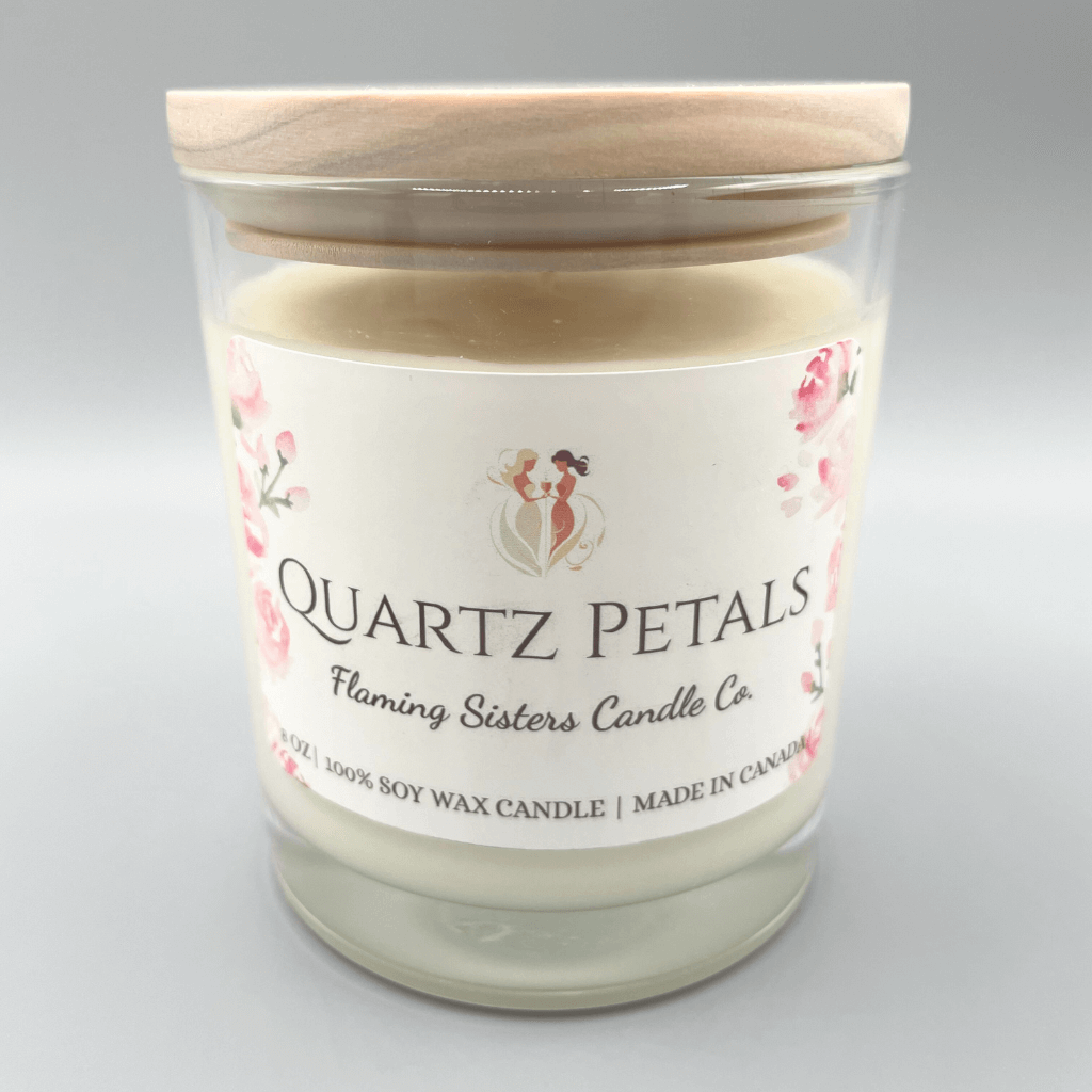 Scented Candle - Quartz Petals - 8 oz
