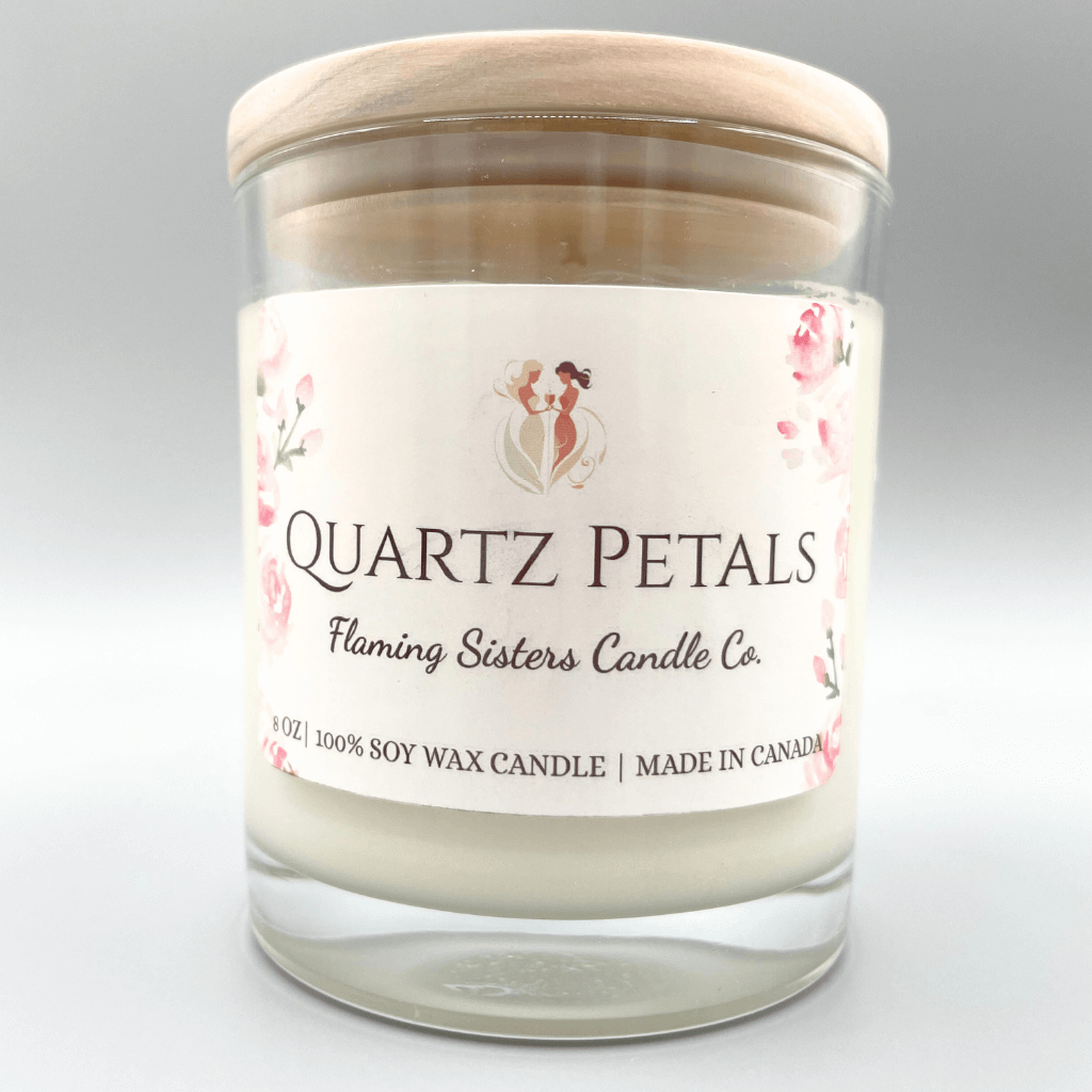 Scented Candle - Quartz Petals - 8 oz