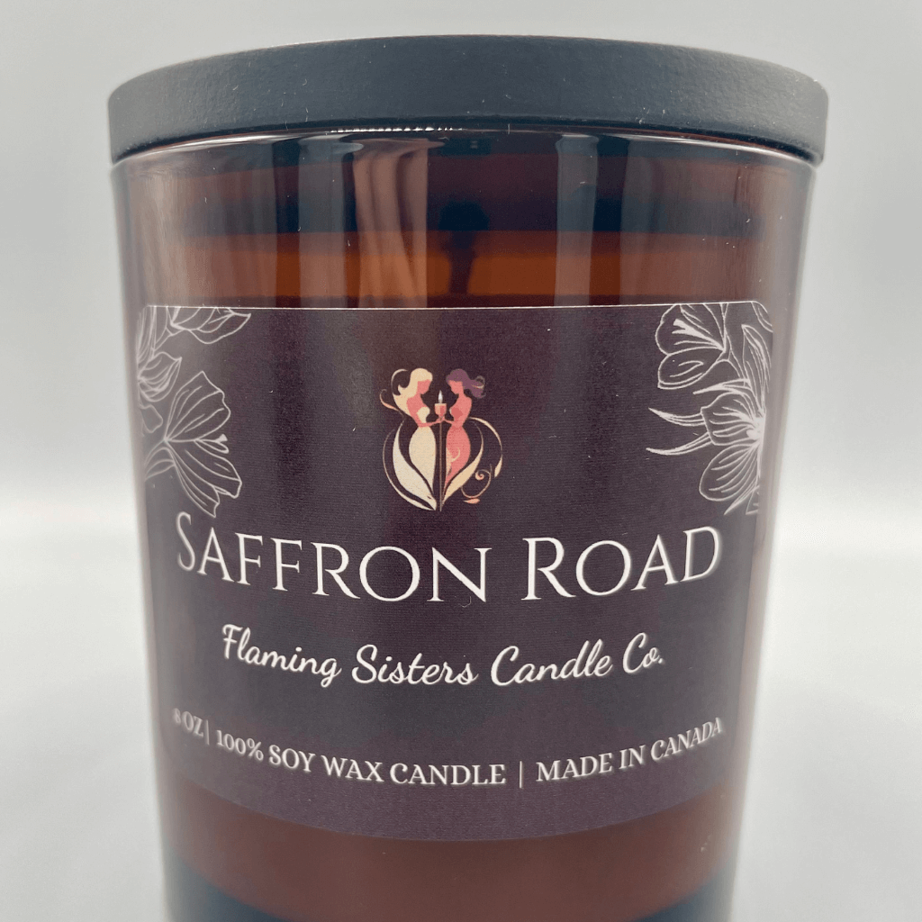 Scented Candle - Saffron Road - 8 oz