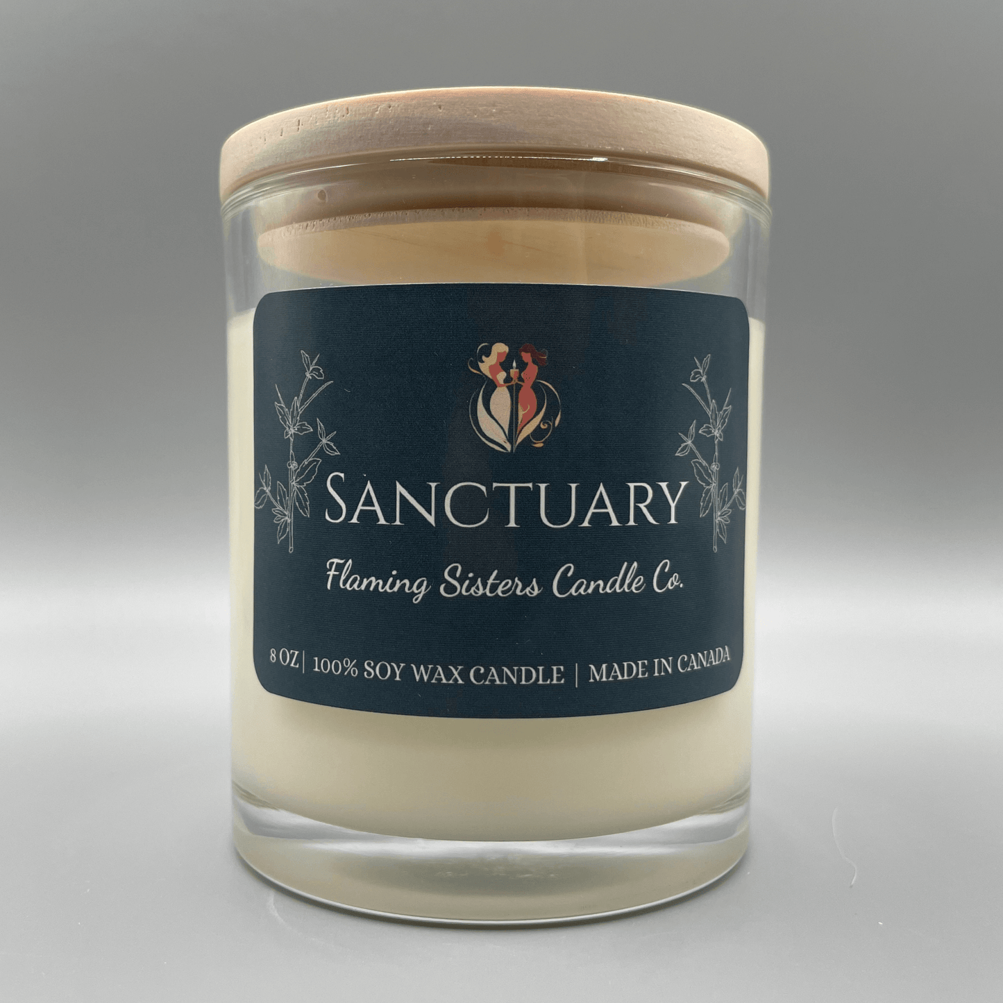 Scented Candle - Sanctuary - 8 oz