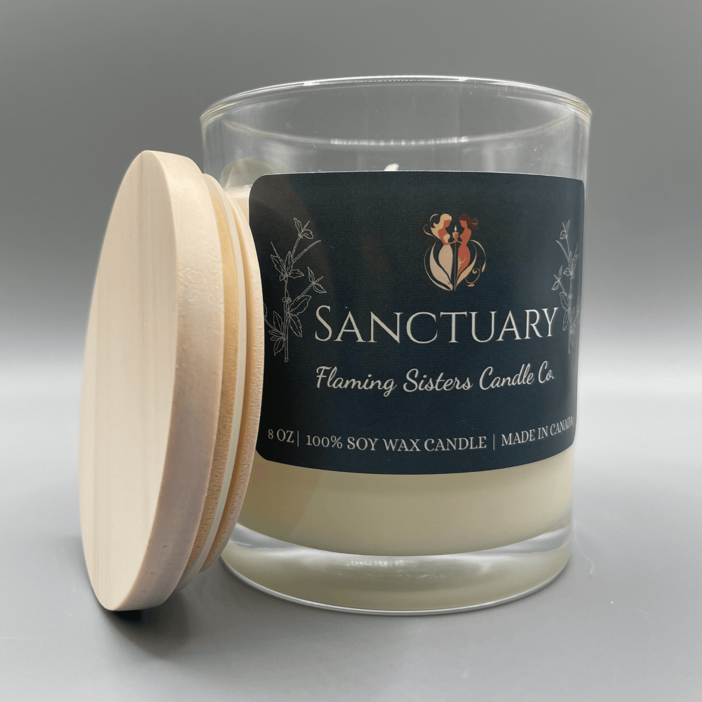 Scented Candle - Sanctuary - 8 oz